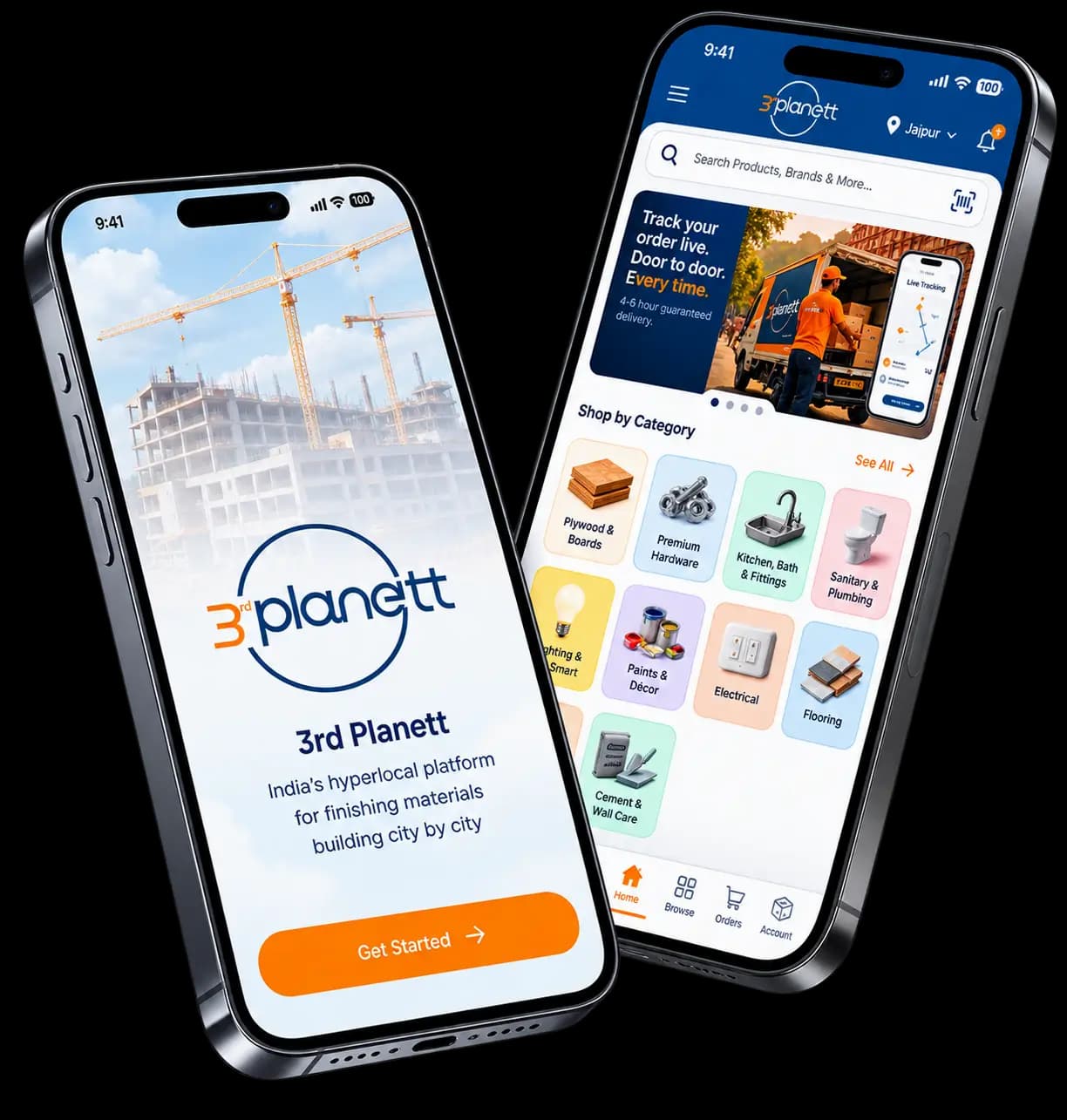 3rdPlannet mobile application preview