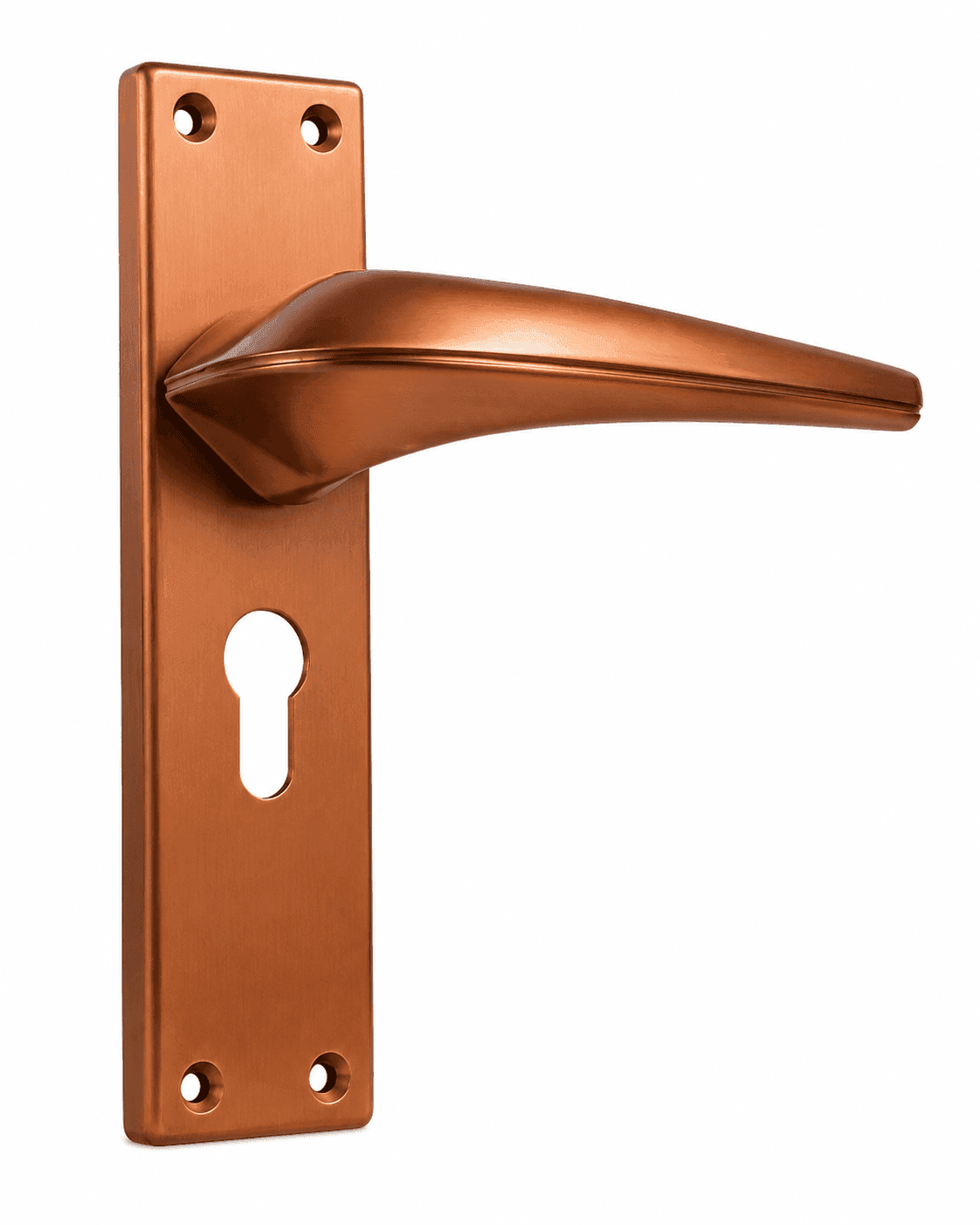 Zink Mortise Door Lock with Lever Handle | For Wooden Doors | Pack of 1