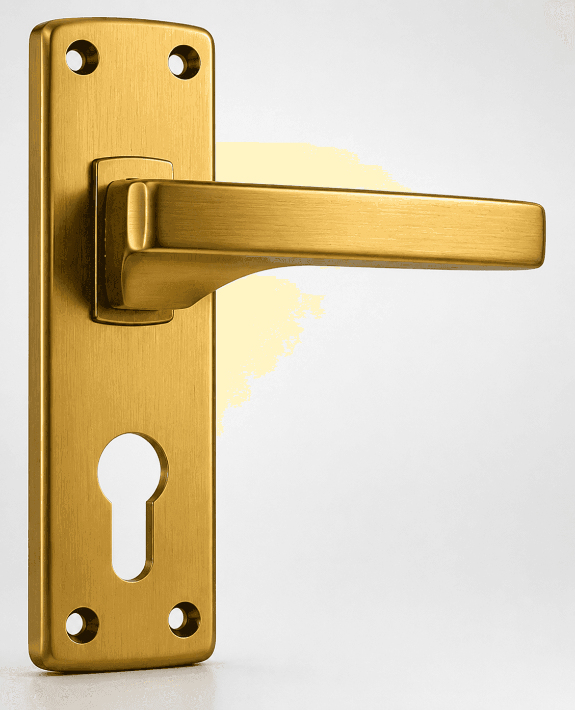 Zink Mortise Door Lock with Lever Handle | For Wooden Doors | Pack of 1