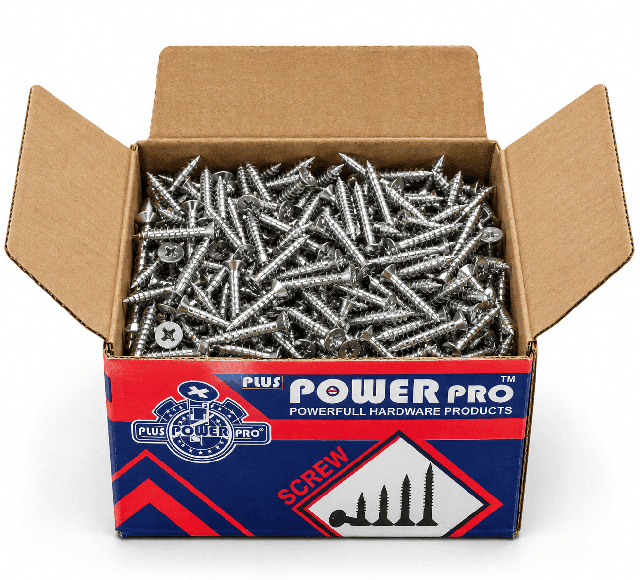 Self-Tapping Screw | Phillips Drive | Silver Finish | Pack of 1