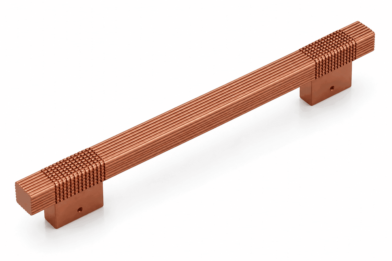 Dorpick Premium Linear Design Pull Handles Brass Antique, Rose Gold Satin Sleek Finish | Multiple Finishes & Sizes | Pack of 1