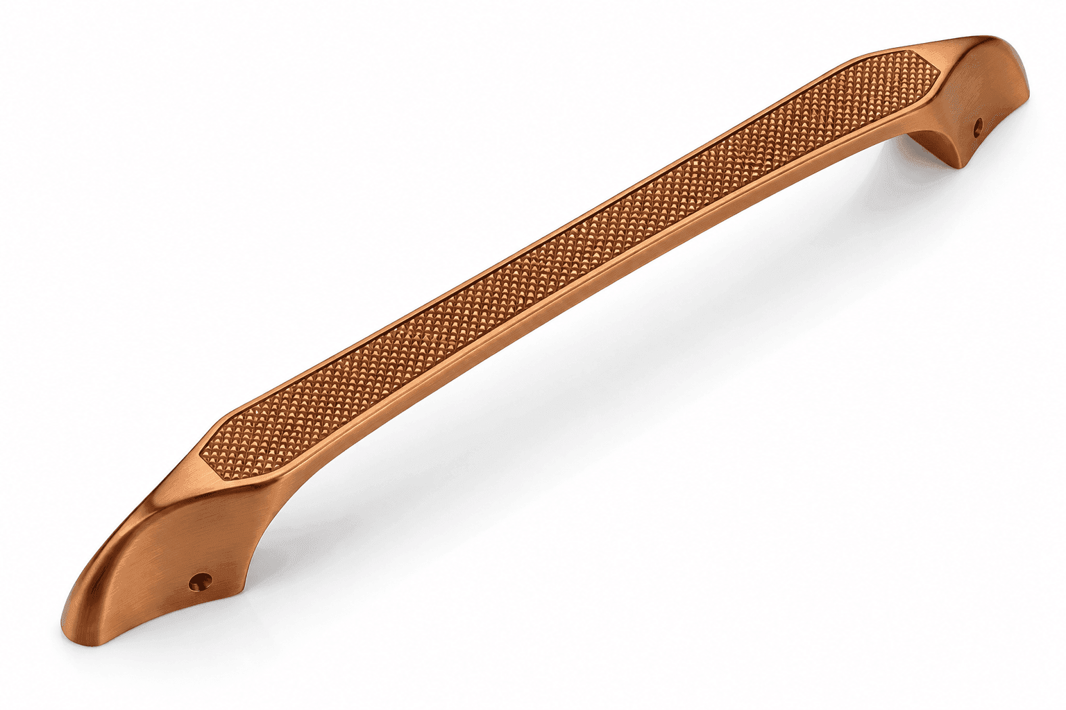 Dorpick Crosshatch Textured Grip Pull Handles Built with Solid Metal and Strong Base | Multiple Finishes & Sizes | Pack of 1