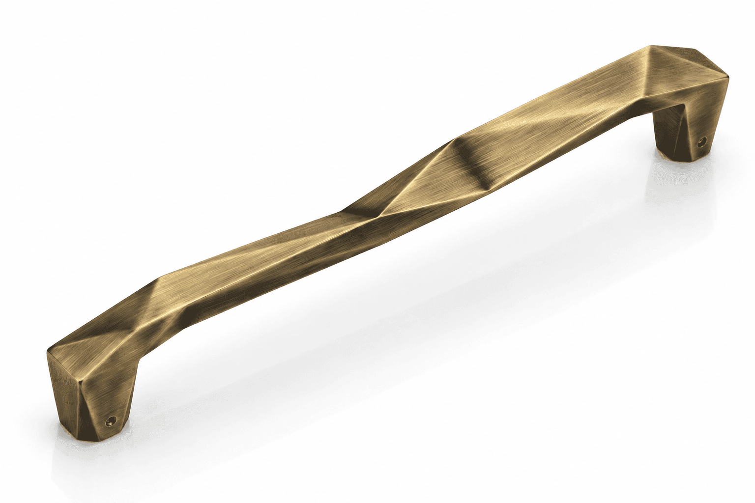 Dorpick PrismEdge Premium Finish Geometric Precision Design Durable Sleek & Smooth Pull Handle | Multiple Finishes & Sizes | Pack of 1