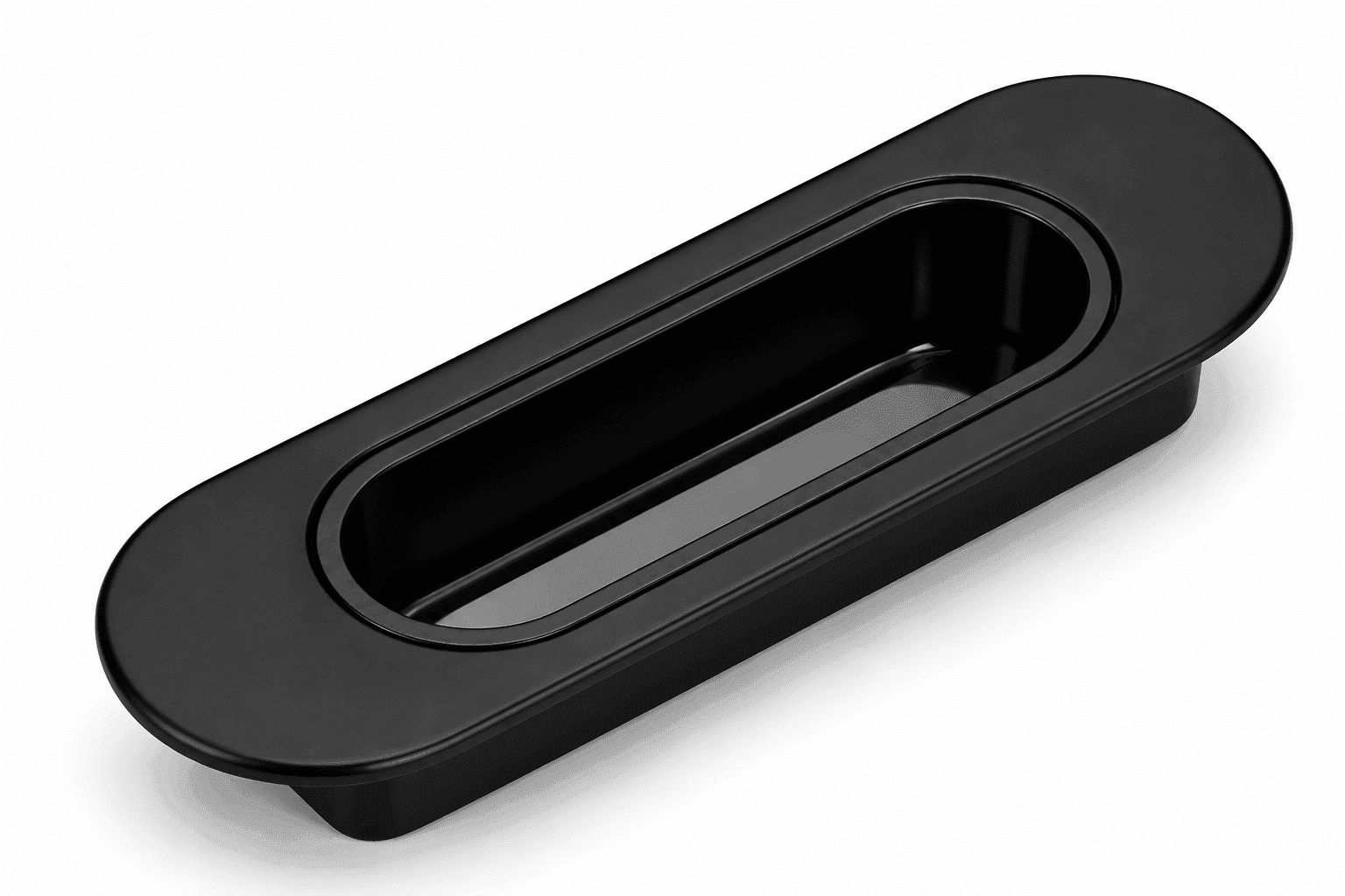 Dorpick Contemporary Two Tone Recessed Sliding Door Handles Durable Versatile Finishes | Pack of 1