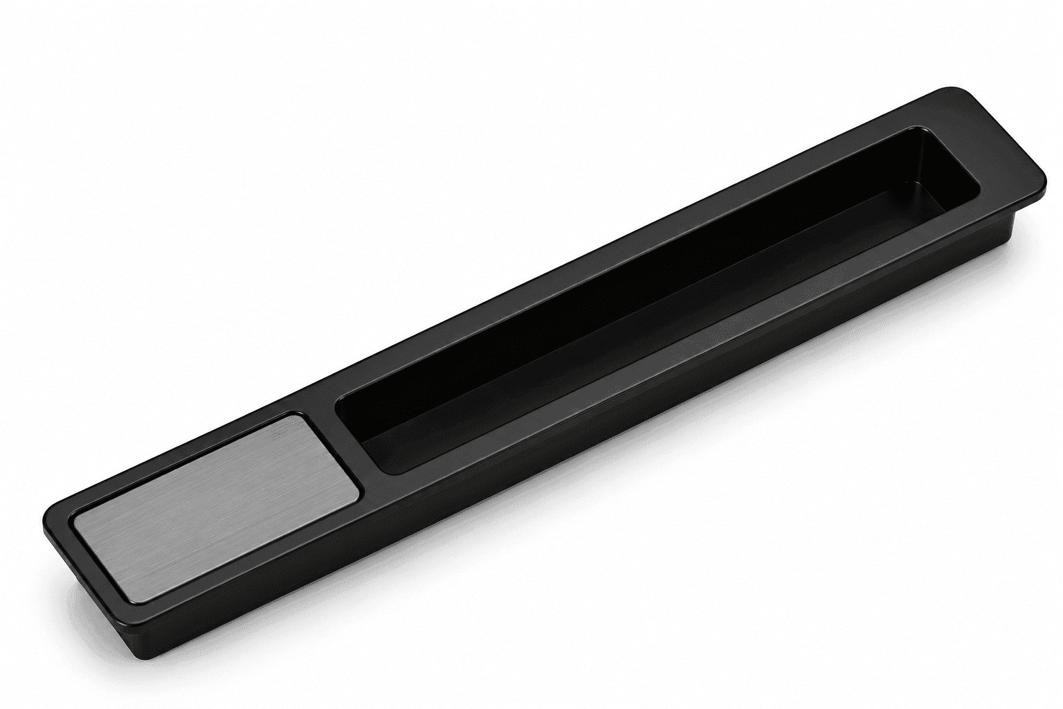 Dorpick Contemporary Two Tone Recessed Sliding Door Handles Versatile Accents | Pack of 1