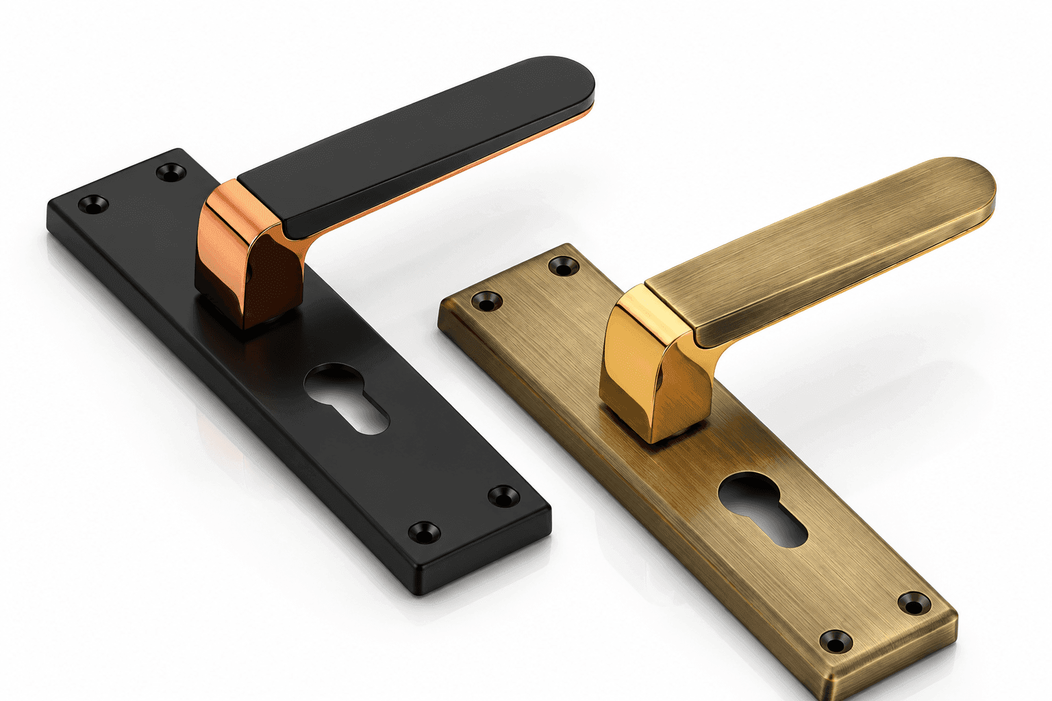 Dorpick Victory Mortise Handle Set | Elegant Plate Pattern | Pack of 1