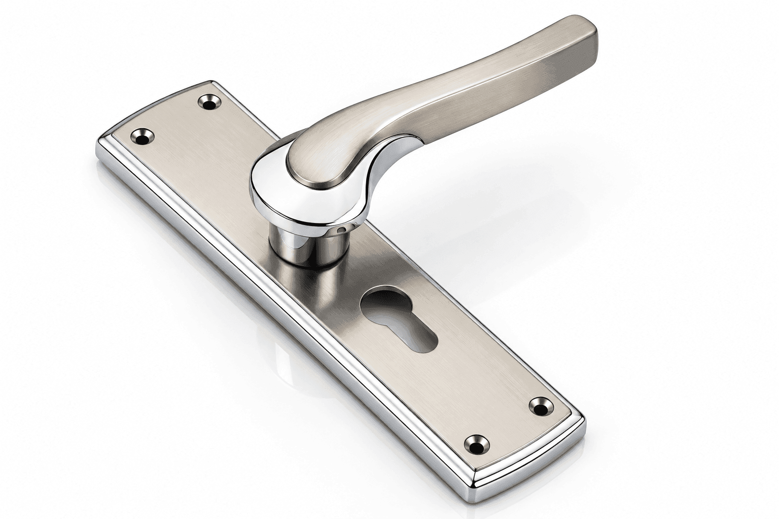 Dorpick Cera Mortise Handle Set | Modern Plate Pattern | Pack of 1