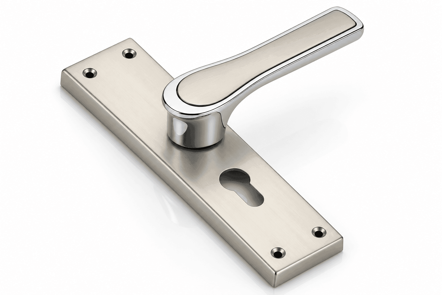 Dorpick Remmy Mortise Handle Set | Contemporary Plate Pattern | Pack of 1