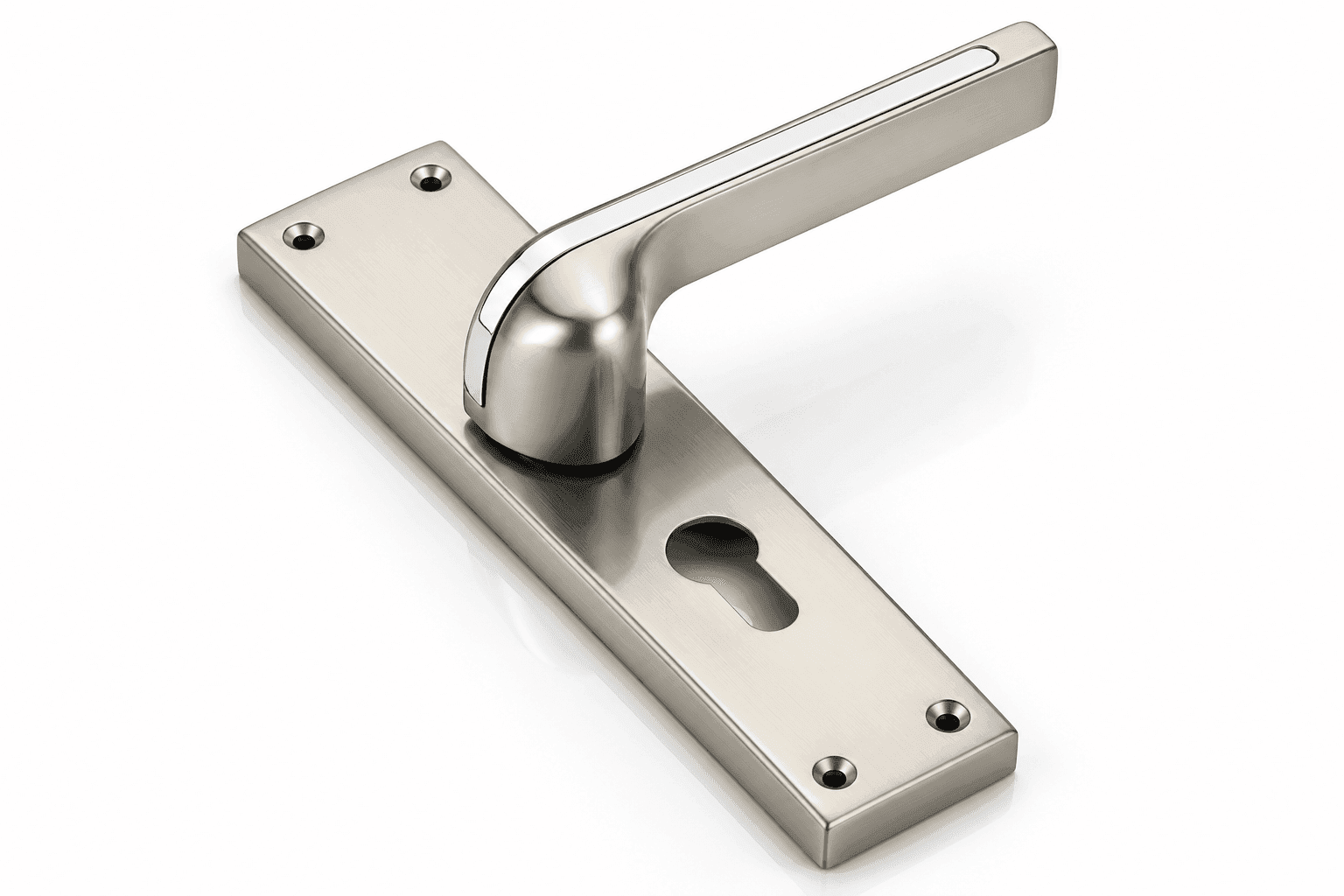 Dorpick Parth Mortise Handle Set | Modern Plate Pattern | Pack of 1