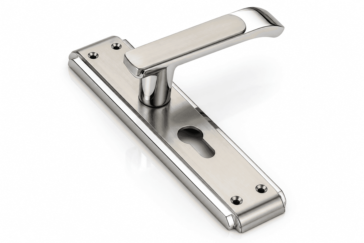 Dorpick Advik Mortise Handle Set | Elegant Plate Pattern | Pack of 1