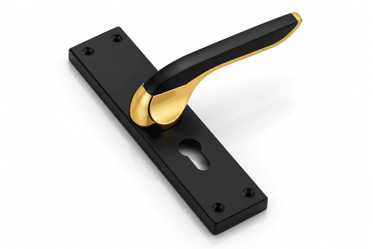 Dorpick Olivia Mortise Handle Set | Modern Plate Pattern | Pack of 1