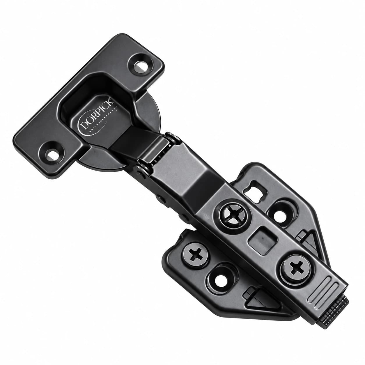 DORPICK Auto Cabinet Hinge | Full Overlay | Up to 22 mm Door Thickness | Pack of 1