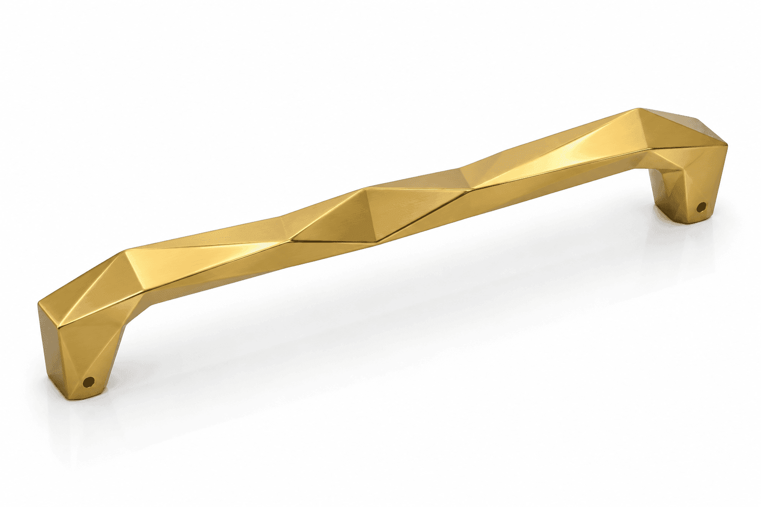 Dorpick PrismEdge Premium Finish Geometric Precision Design Durable Sleek & Smooth Pull Handle | Multiple Finishes & Sizes | Pack of 1