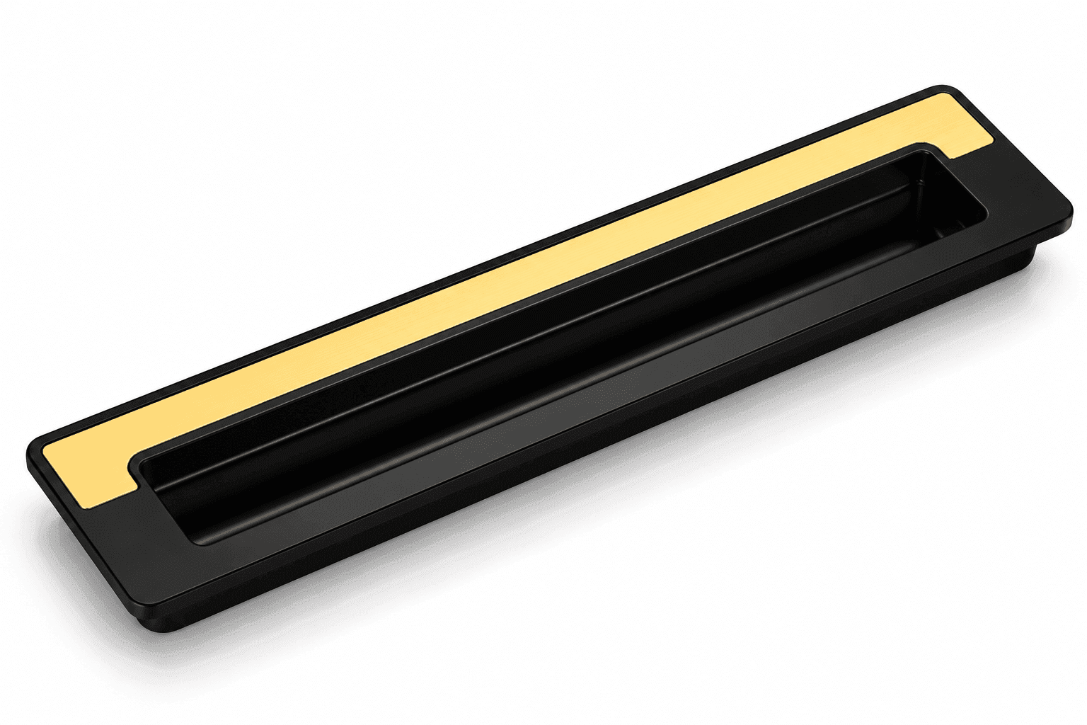 Dorpick Premium Two-Tone Recessed Sliding Handles | Pack of 1