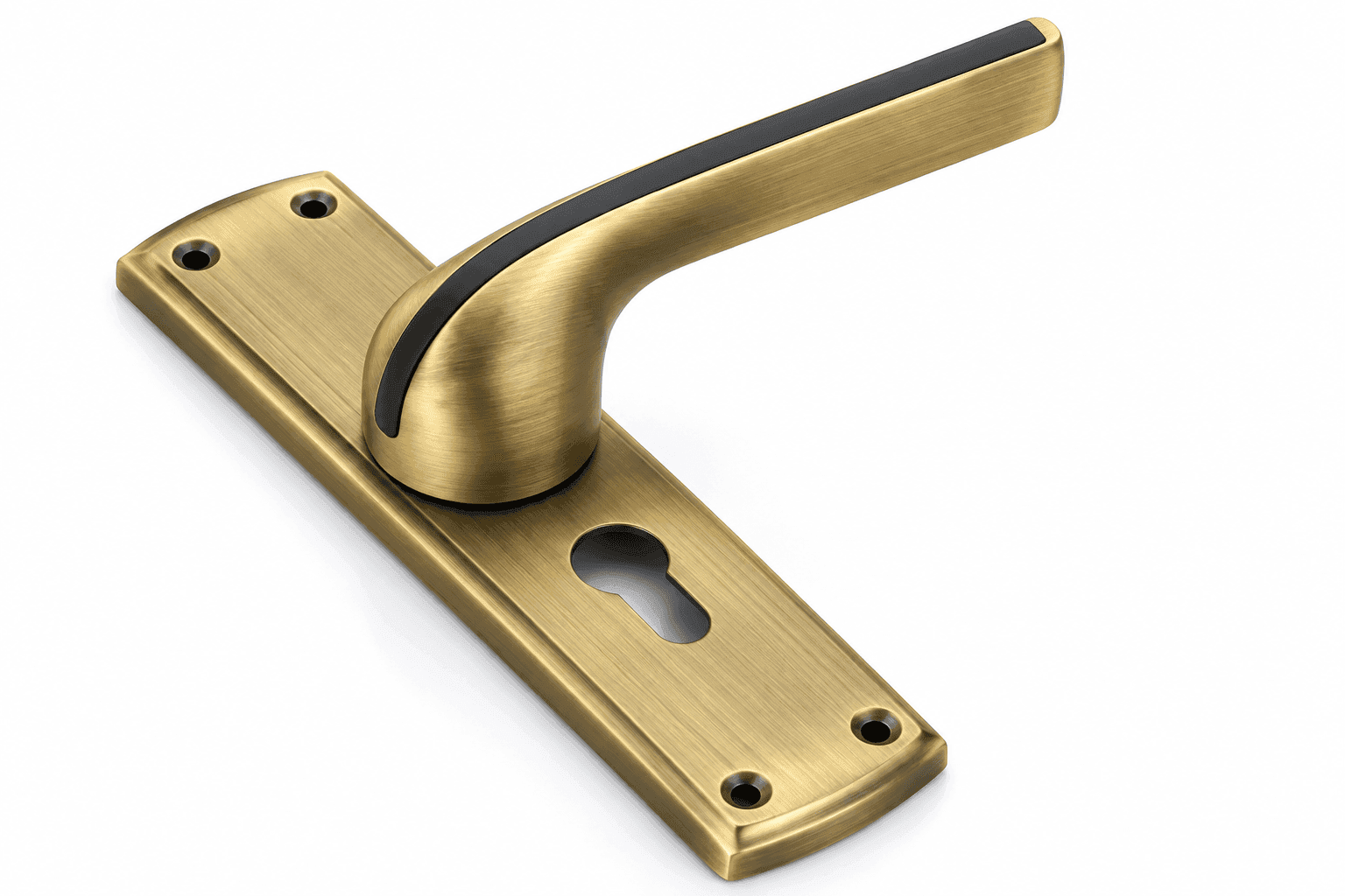 Dorpick Parth Mortise Handle Set | Modern Plate Pattern | Pack of 1