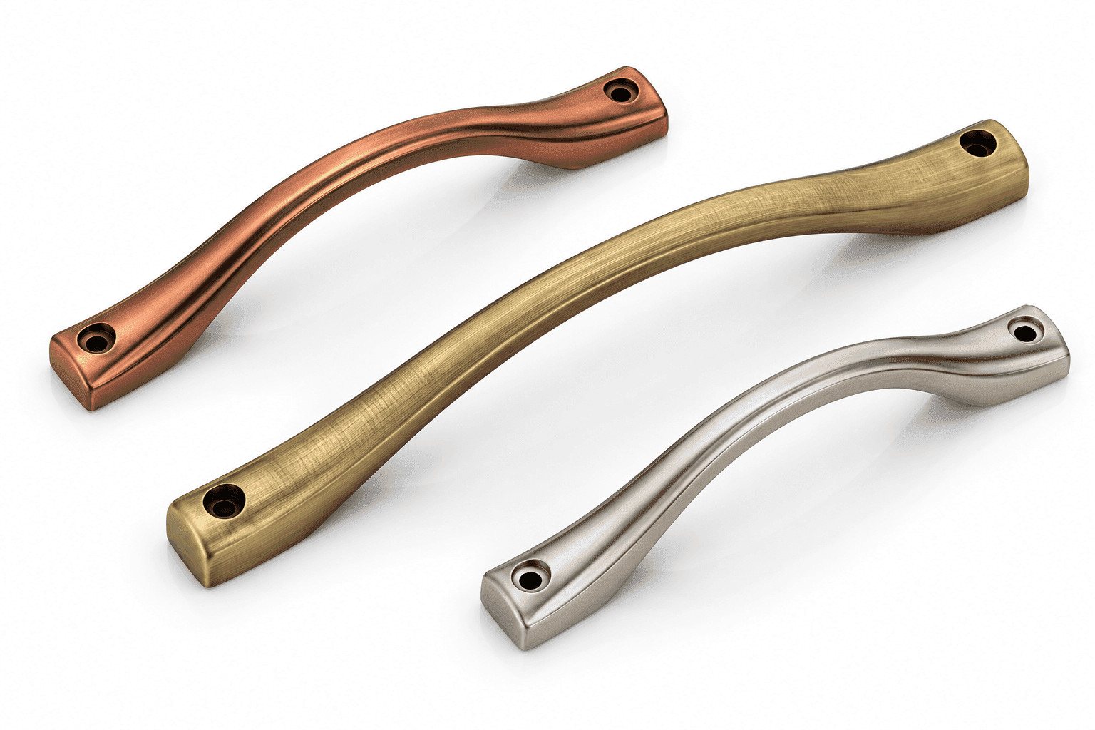 Dorpick Curved Ergonomic Cabinet & Wardrobe Handles | Pack of 1