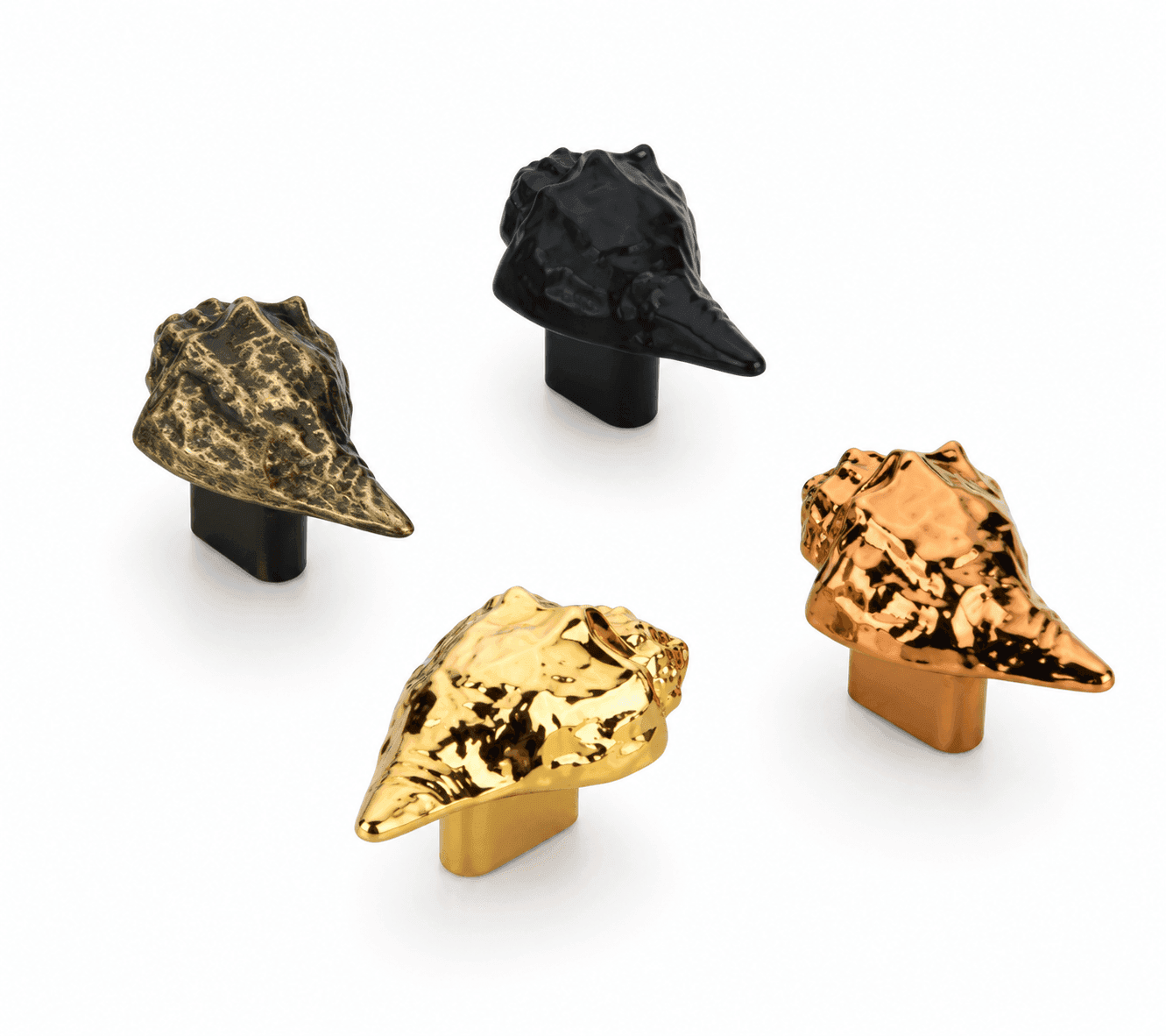 DORPICK Unique Shell/Conch Shaped Drawer Knobs | Pack of 1