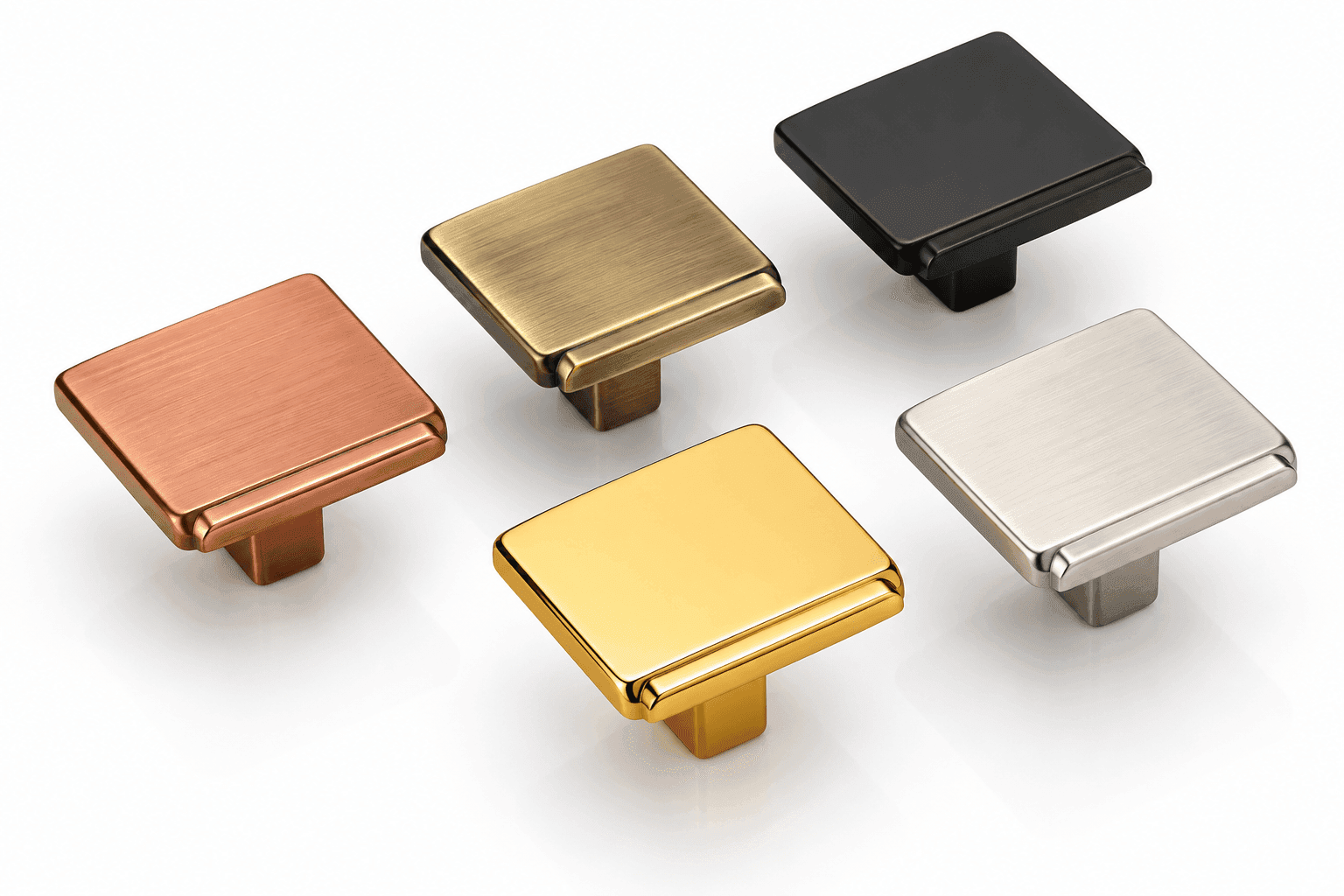 DORPICK Premium Square Wardrobe Knob | Pack of 1