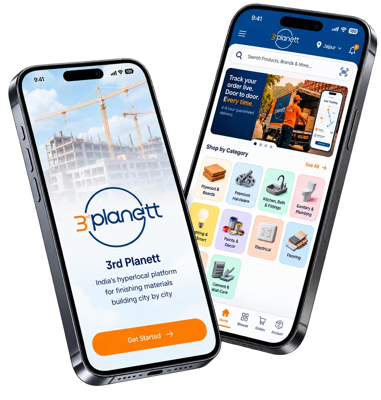 3rdPlanett mobile application preview
